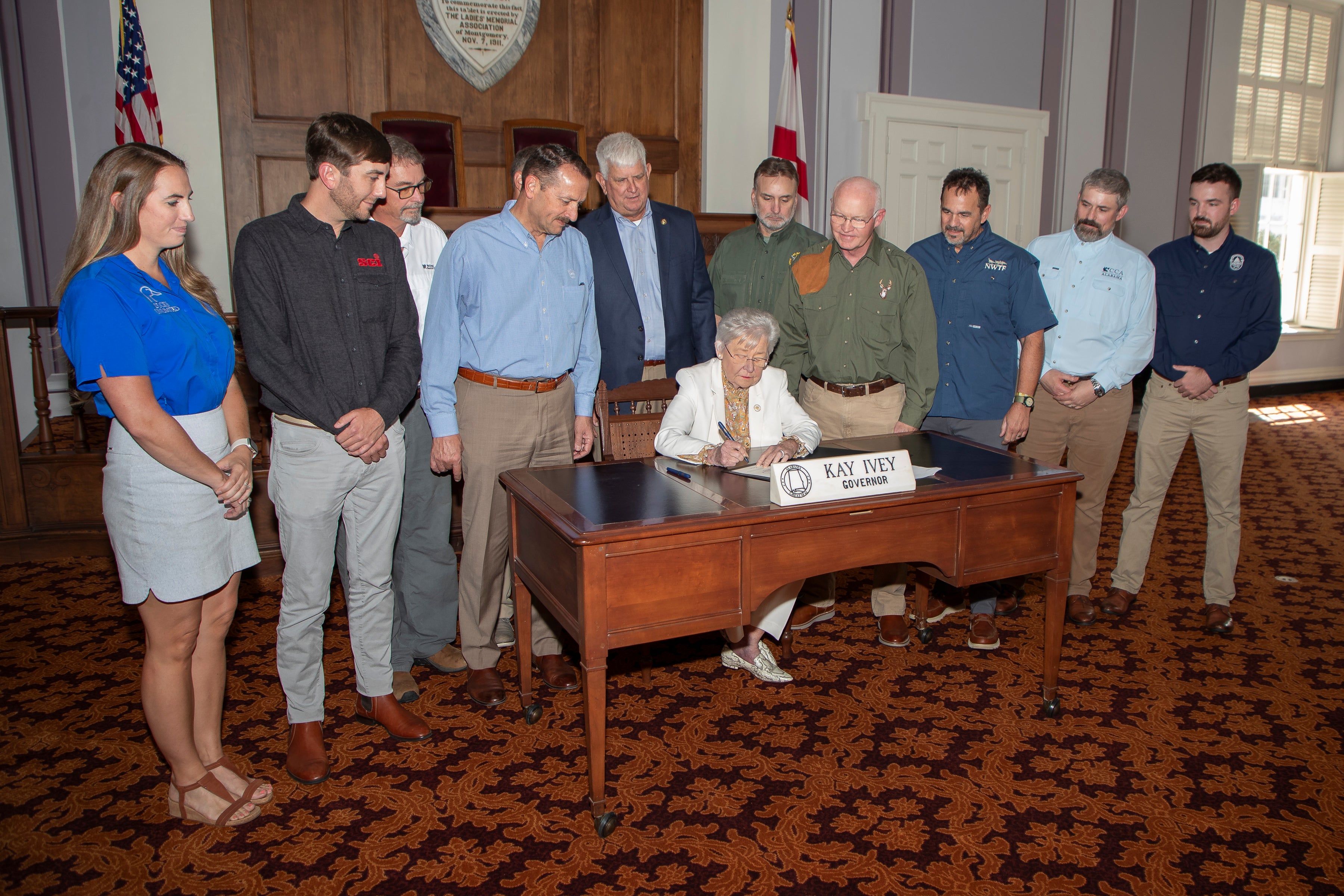 Governor Ivey Celebrates National Hunting and Fishing Day