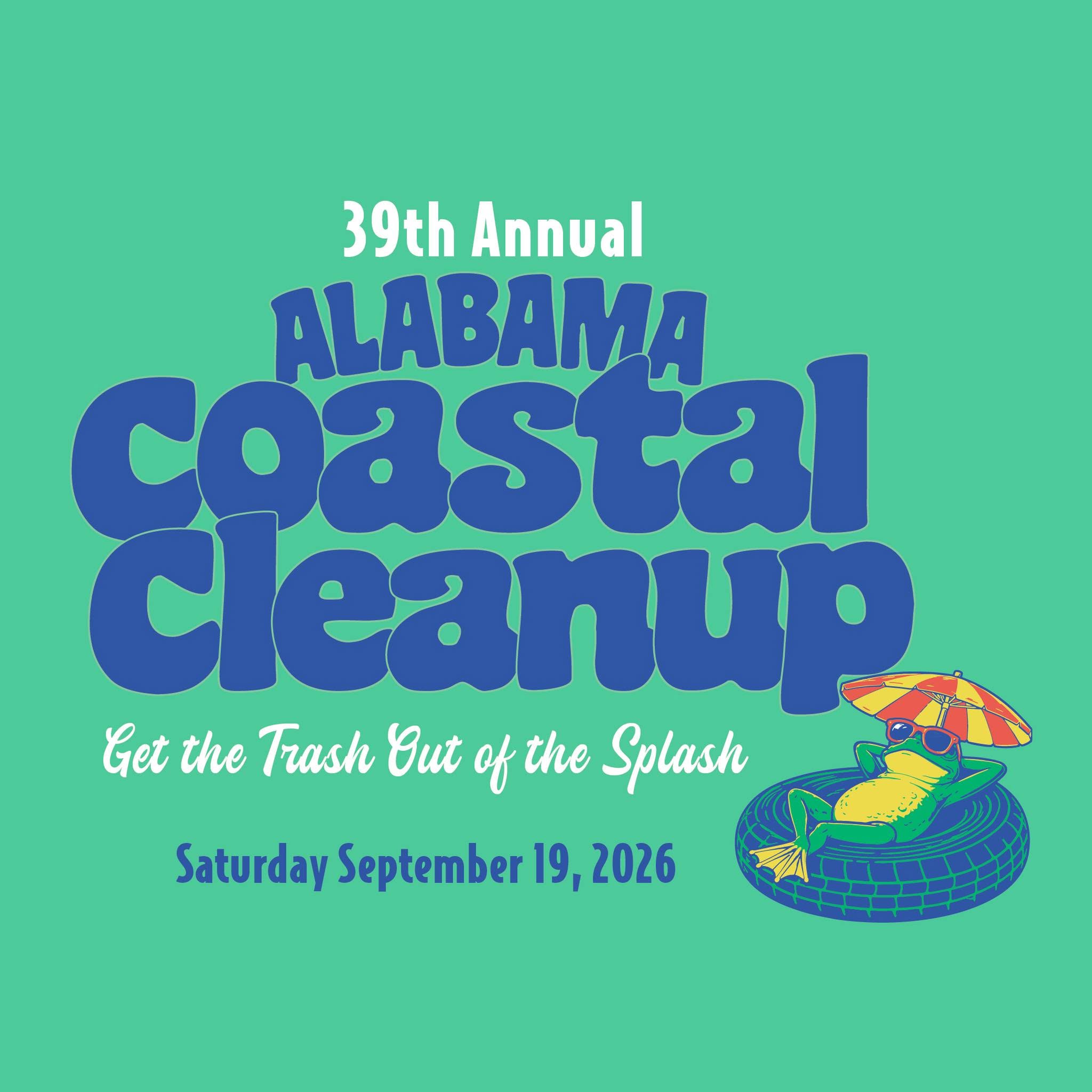 Volunteers Invited to “Get the Trash Out of the Splash” during the 39th Annual Alabama Coastal Cleanup on September 19