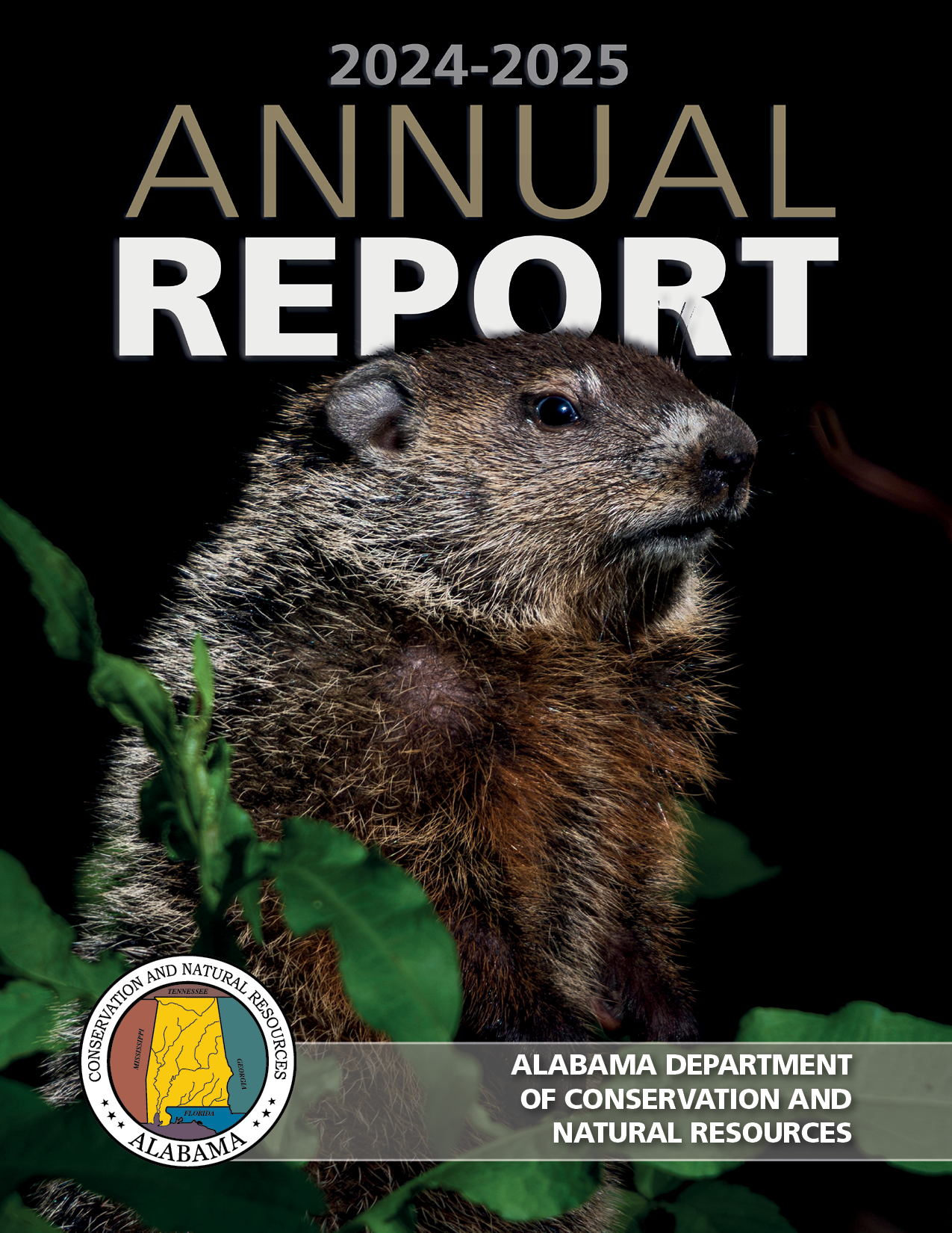 The Alabama Dept. of Conservation and NAtural Resources 2024-2025 Annual Report