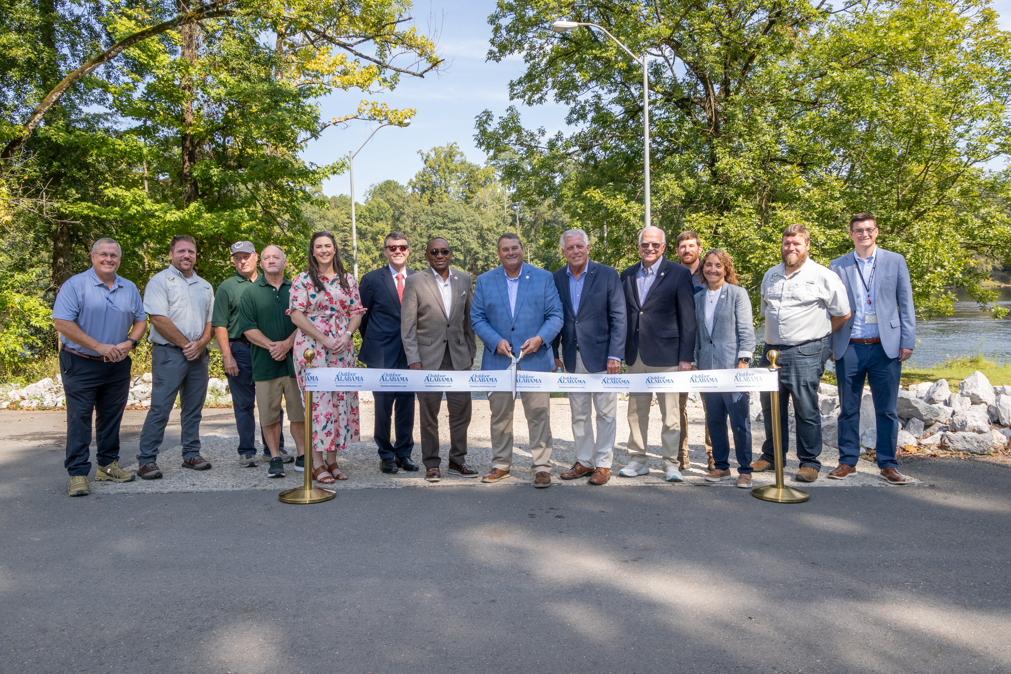 Ribbon Cutting at Riverview Landing Boat Ramp