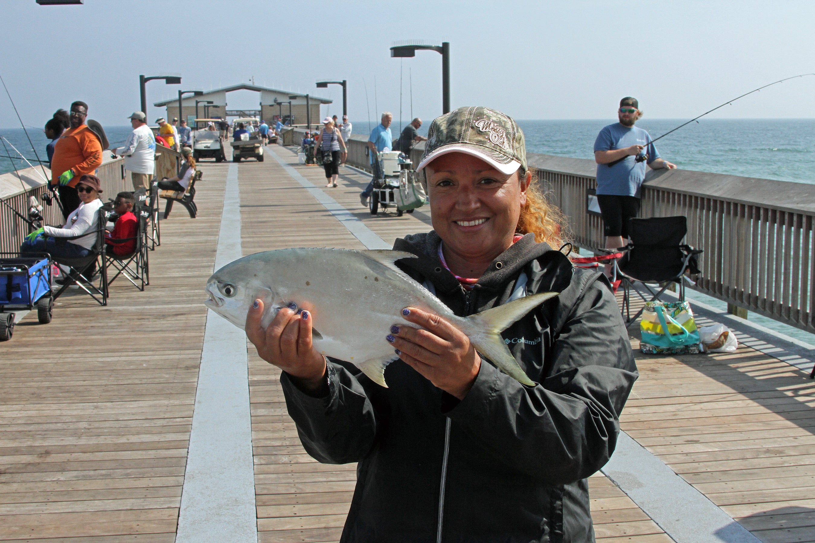 Anglers, Sightseers Celebrate Partial Gulf State Park Pier
