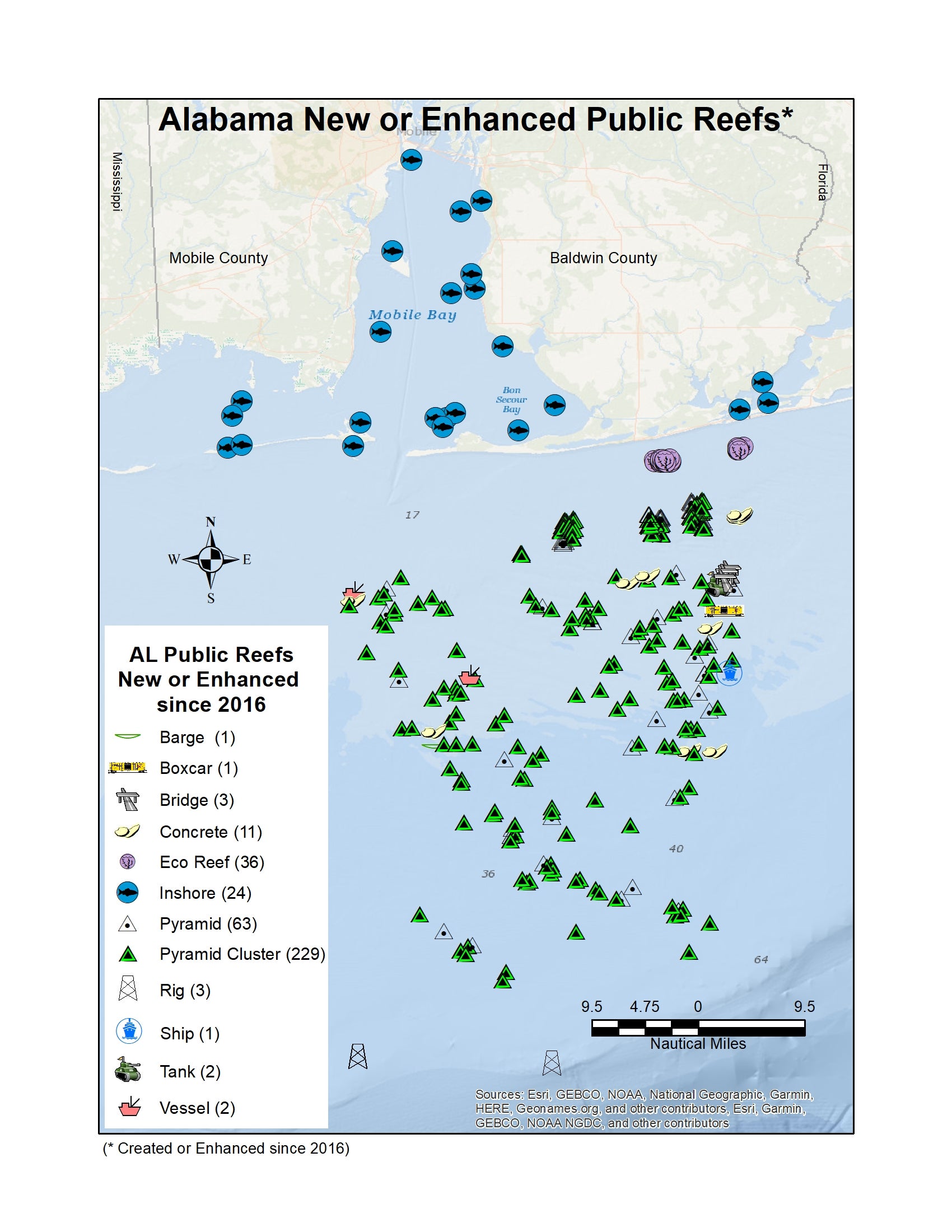 Artificial Reefs | Outdoor Alabama